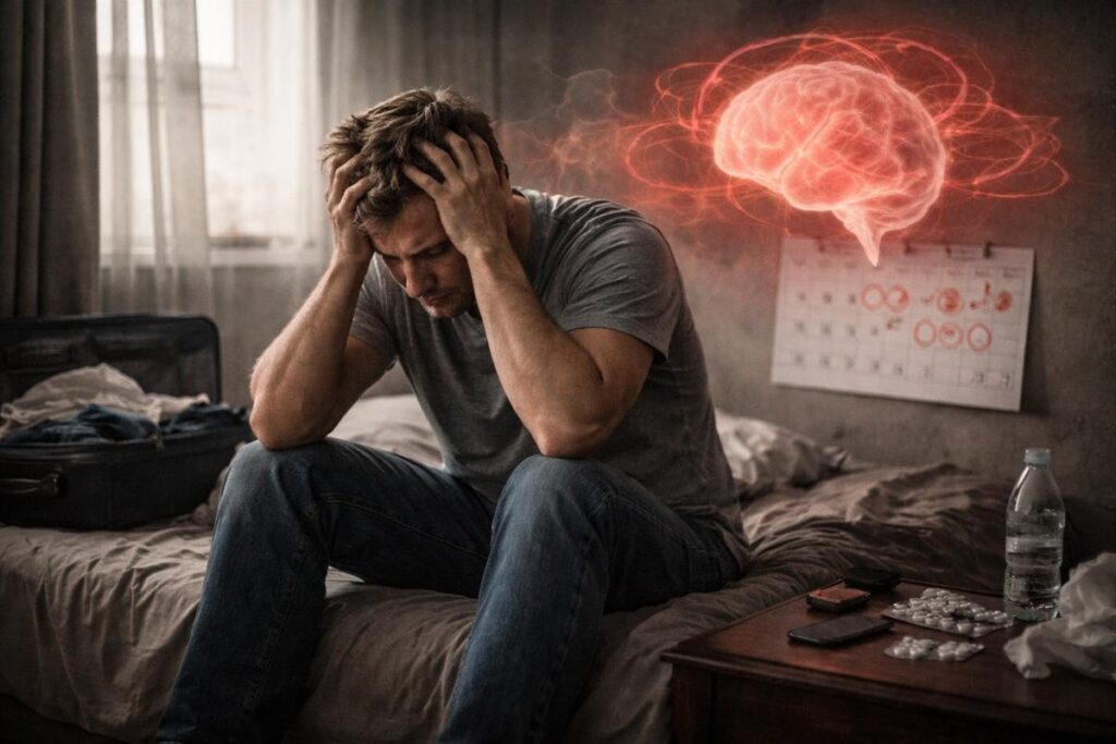 atak paniki ile trwa